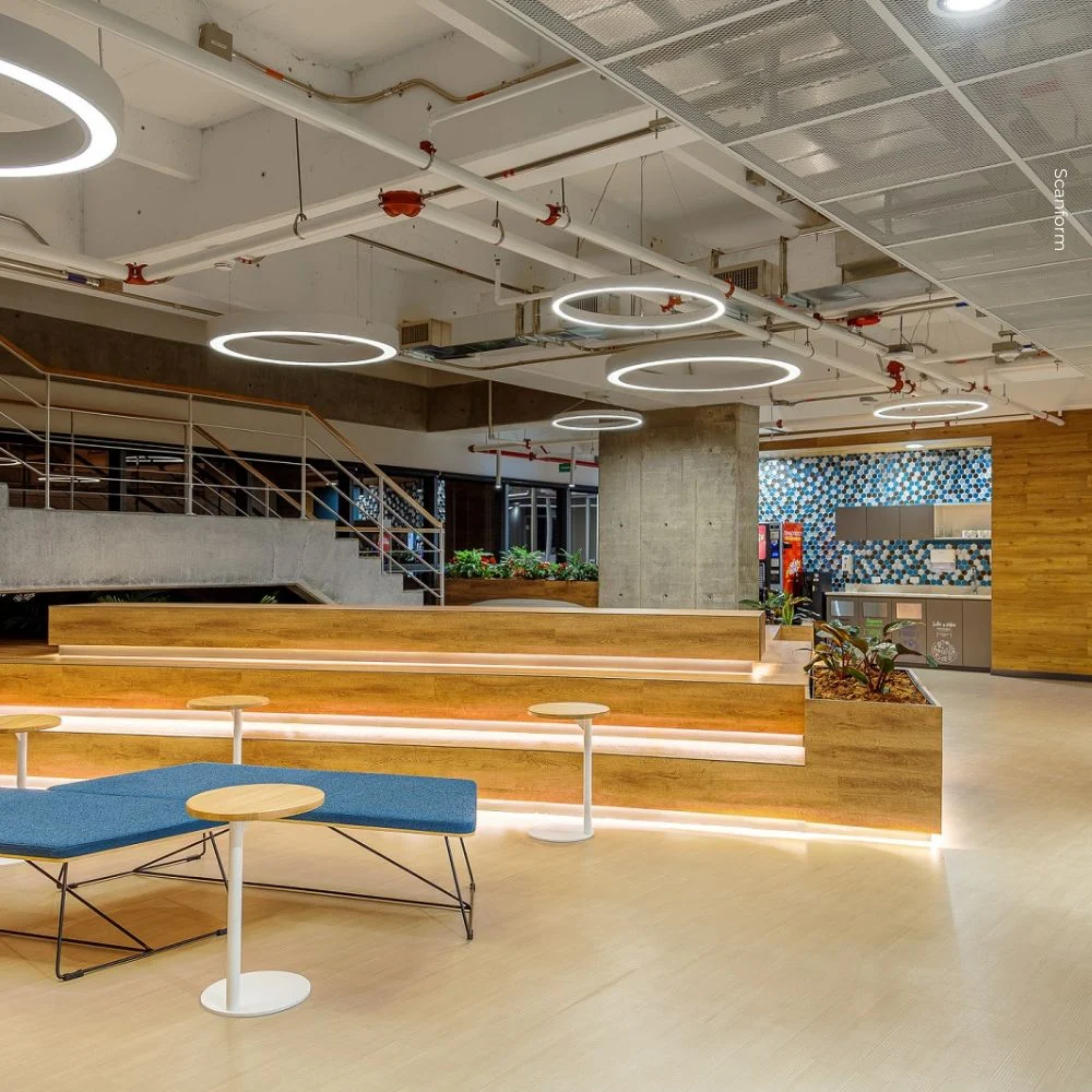 telas para espacios comerciales